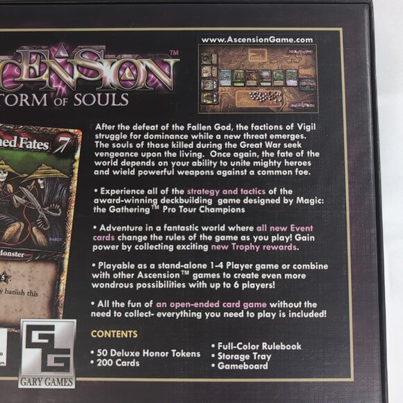 Ascension Storm of Souls Card Game tabletop Gary Games Fantasy 100% Complete - Picture 13 of 16